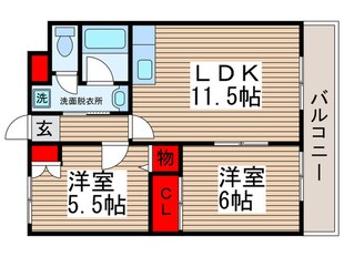 メゾン・ドゥ・レストの物件間取画像